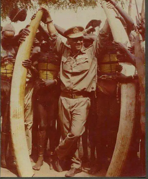 الرئيس جعفر النميري في جنوب السودان 